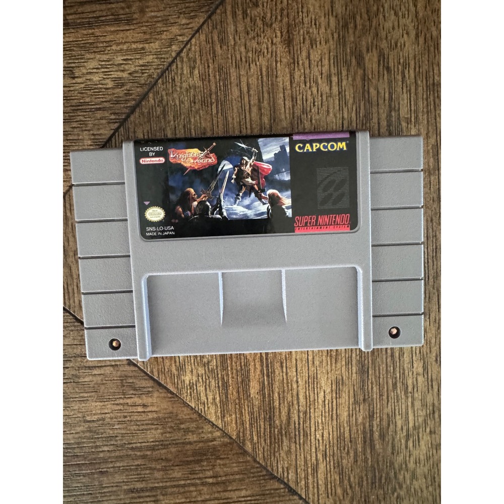 Knights of the Round Capcom Super Nintendo SNES Game Cartridge SNS-LO-USA